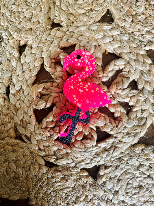 Flamingo Car Freshie