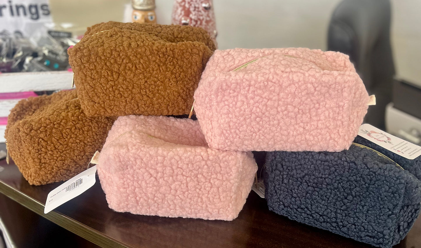 Teddy Bear Make Up Bag