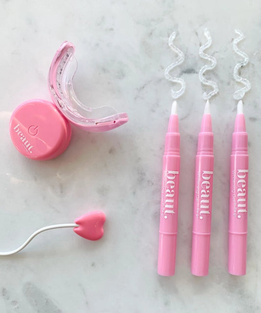 BEAUT. POLLY PINK KIT TEETH WHITENING KIT