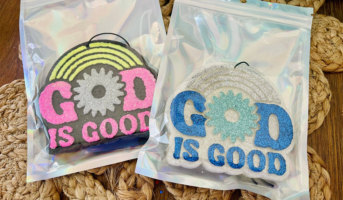 God is Good Car Freshie