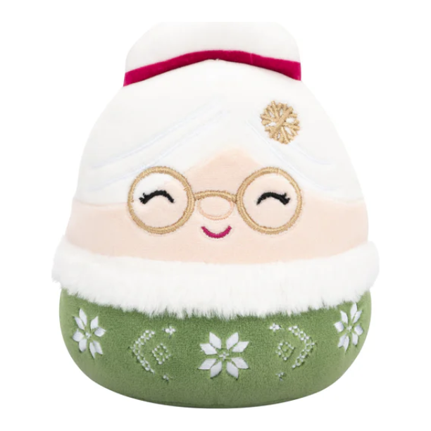 Squishmallow Christmas Plush 8" Nicolette Mrs. Claus Green