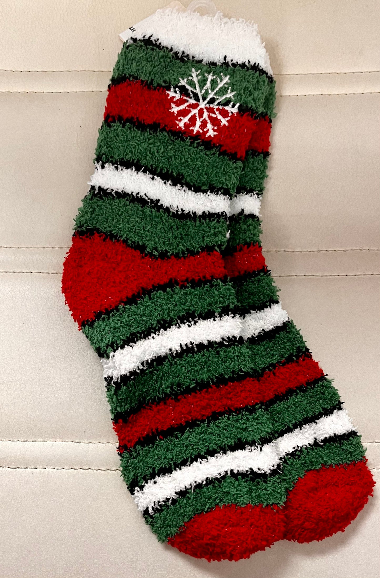 CHRISTMAS FUZZY SOCKS