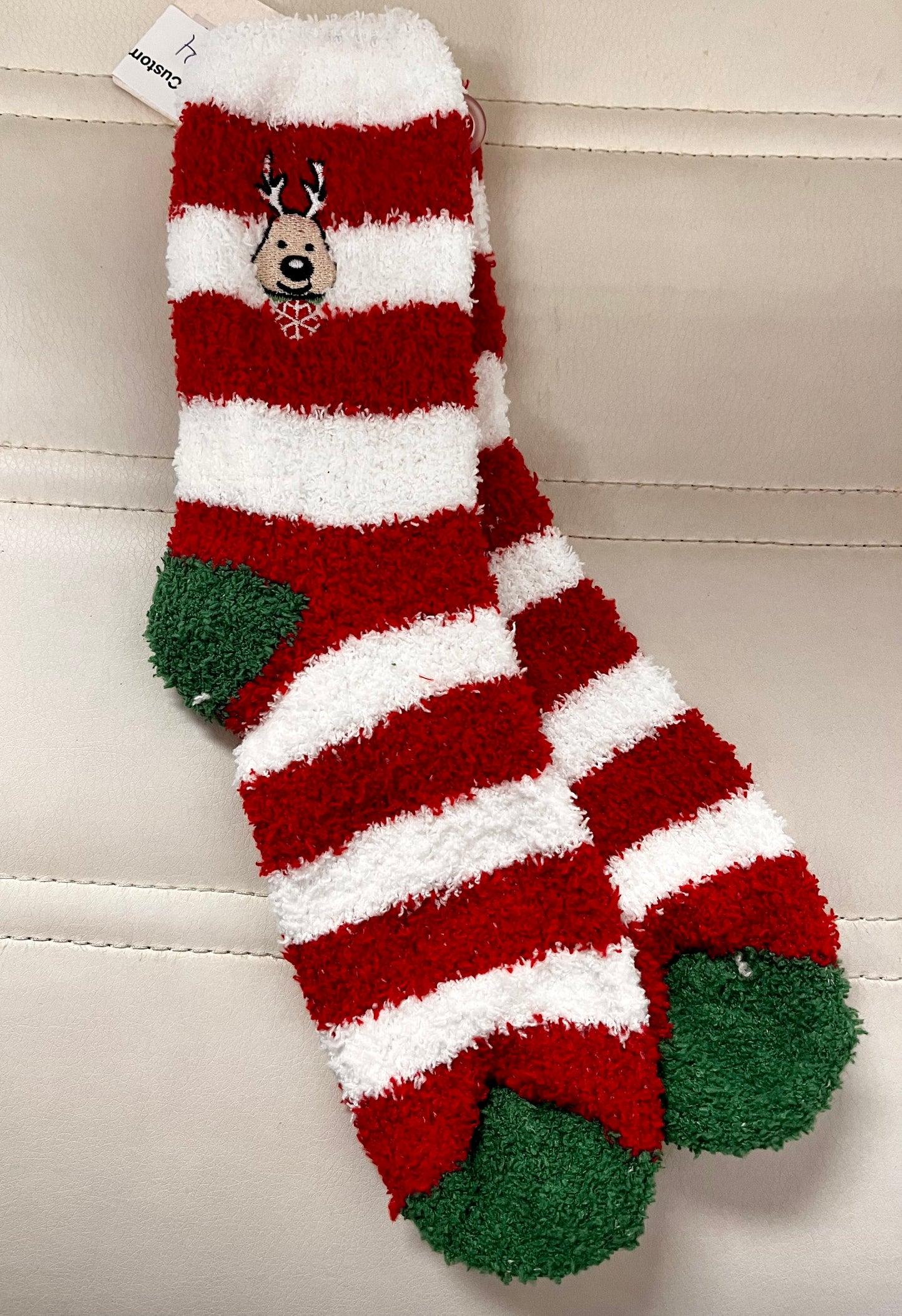CHRISTMAS FUZZY SOCKS