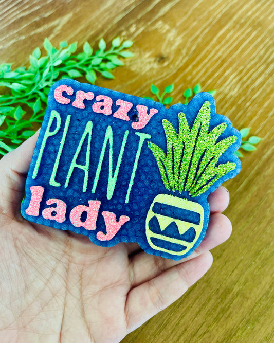 Crazy Plant Lady Car Freshie 
