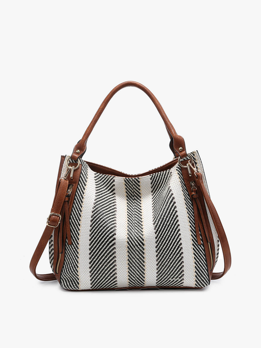 Connar Striped Tote