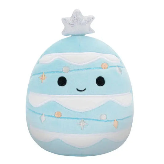 Squishmallow Christmas Plush Toy 8" Keiko the Blue Tree