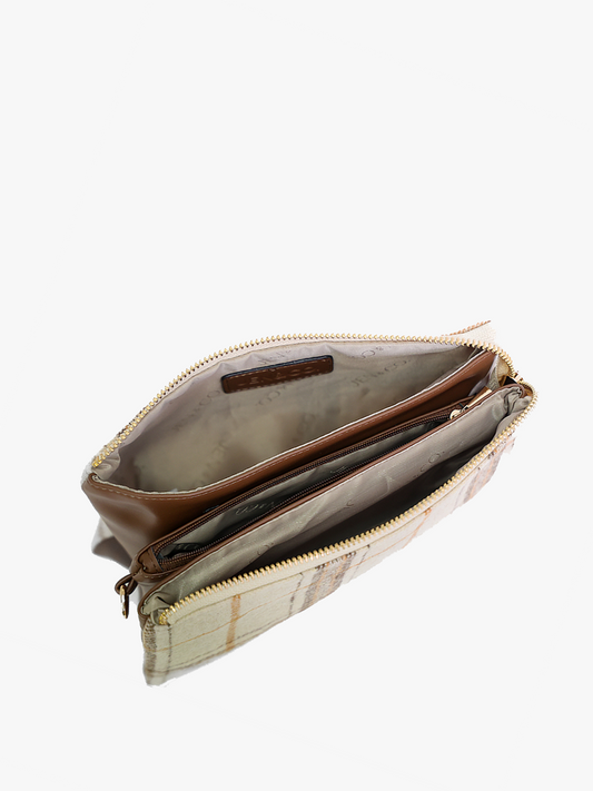 Saddle- Riley Wristlet Crossbody Bag