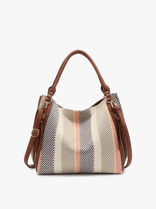 Connar Striped Tote