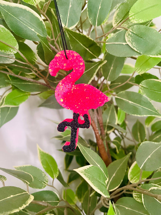 Flamingo Car Freshie