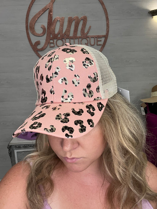 LEOPARD PRINT - BASEBALL HAT