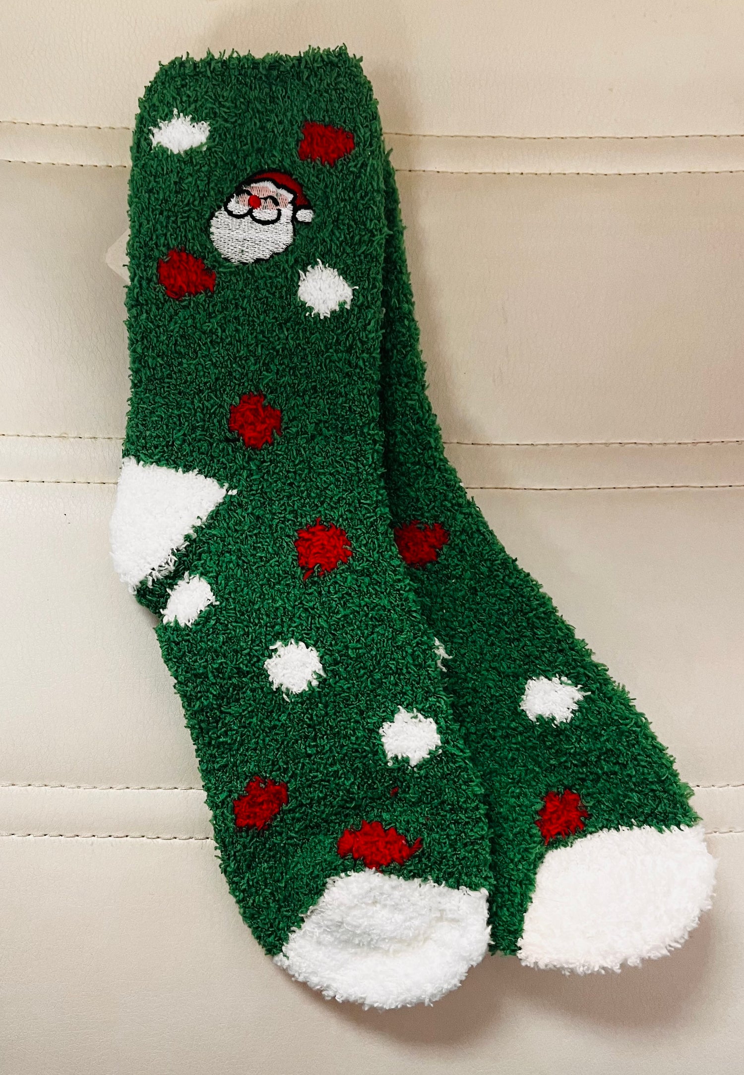 CHRISTMAS FUZZY SOCKS – JAM BOUTIQUE